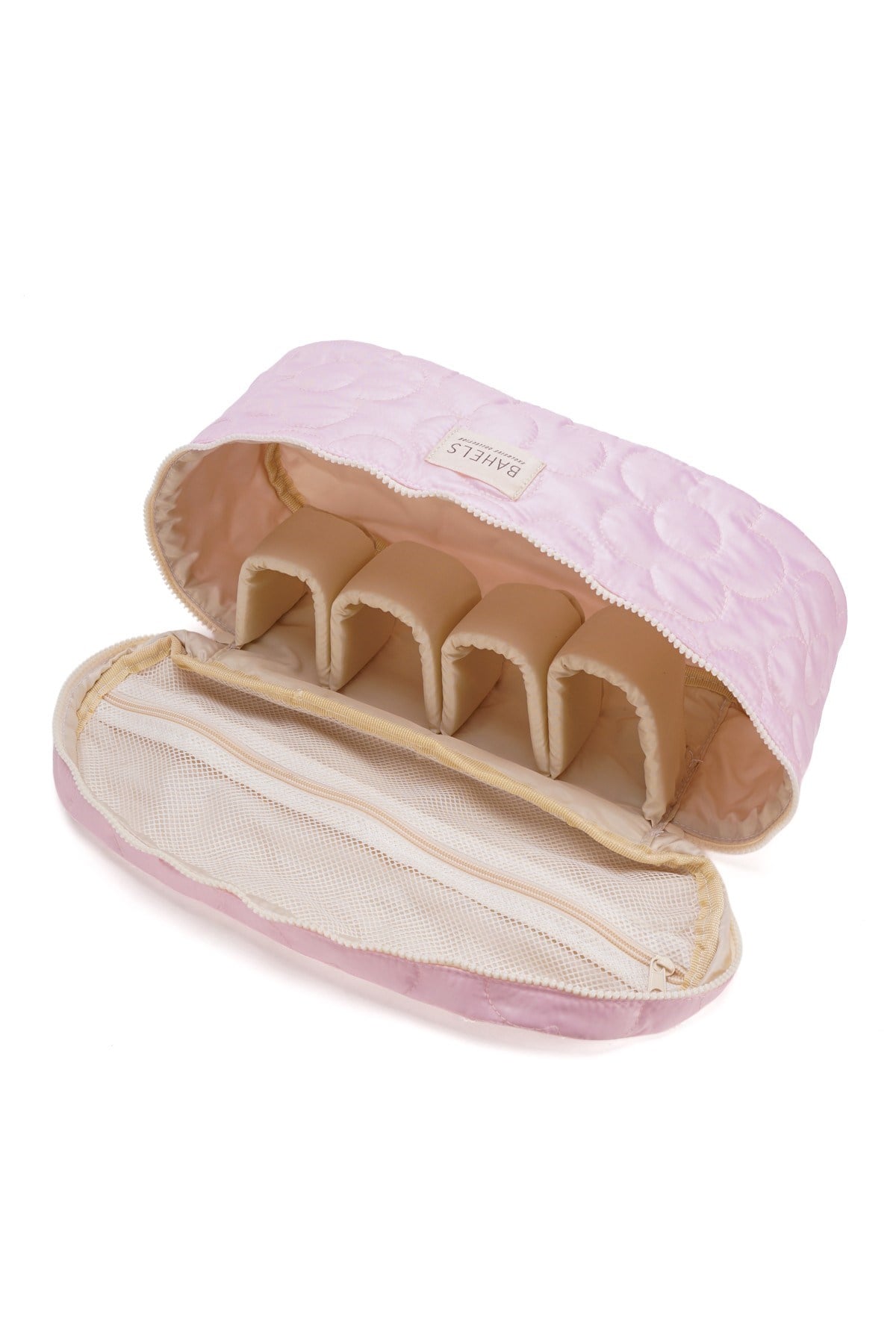 Pembe Daisy Airwrap Uyumlu Içi Bölmeli Tüm Saç Şekillendirici Için Xl Boy Çanta Seyahat Çantası