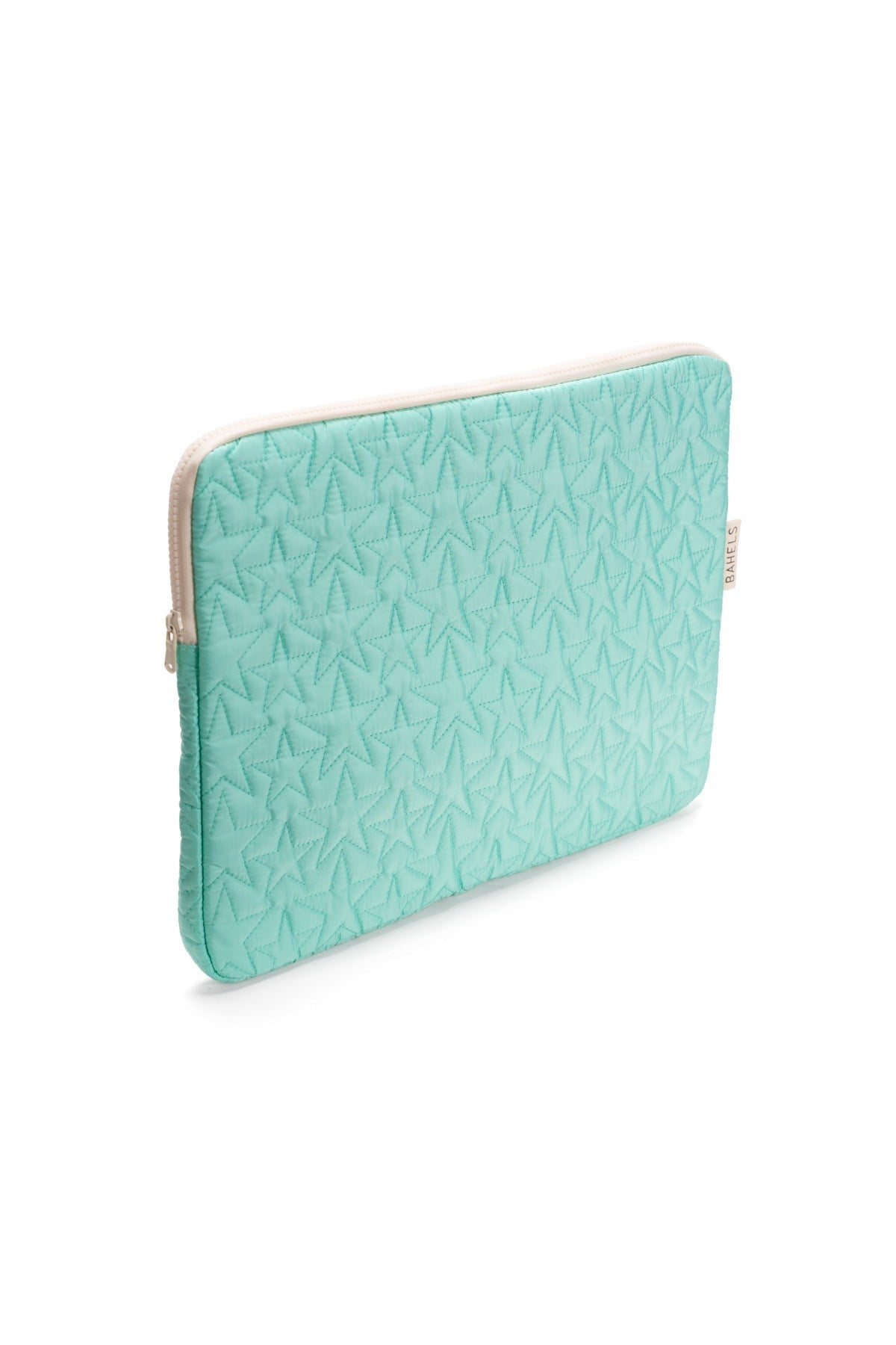 Star Puffy Mint Yıldız Desen XL Macbook ve Tablet Uyumlu Portföy Çanta
