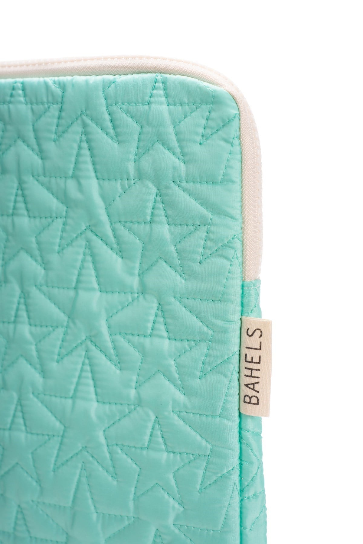 Star Puffy Mint Yıldız Desen XL Macbook ve Tablet Uyumlu Portföy Çanta