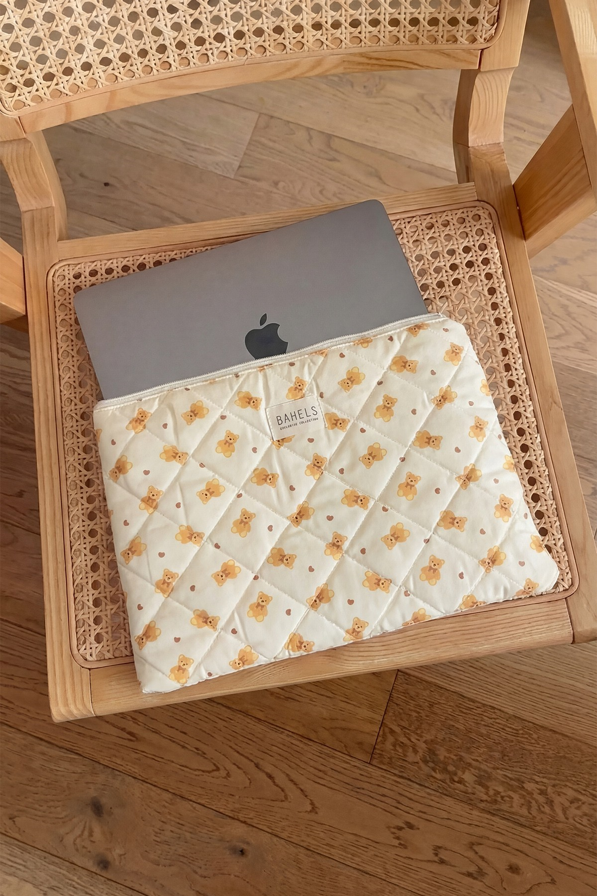 Teddy Ayıcık  XL Macbook ve Tablet Uyumlu Portföy Çanta