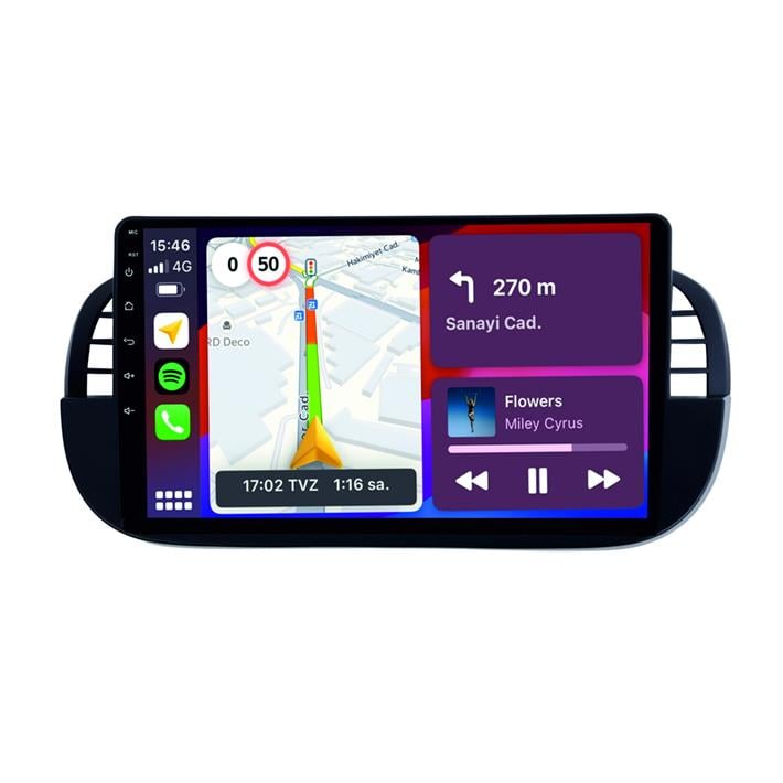 Fiat 500 Android Multimedya Sistemi 2007-2015