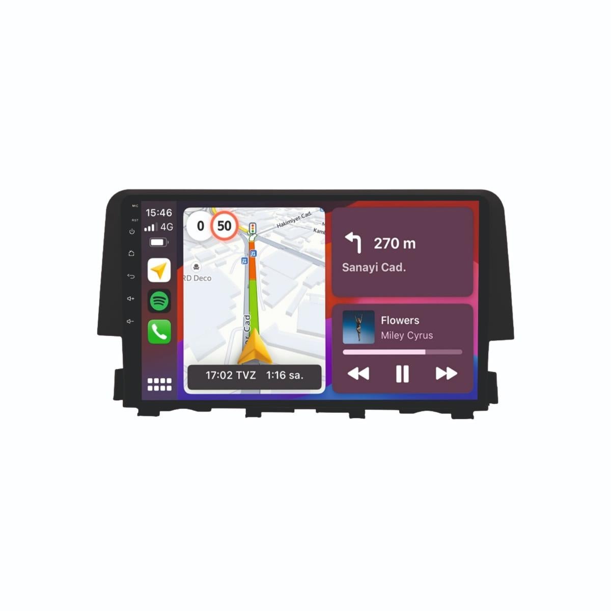 Honda Civic Android Multimedya Sistemi  2017-2019