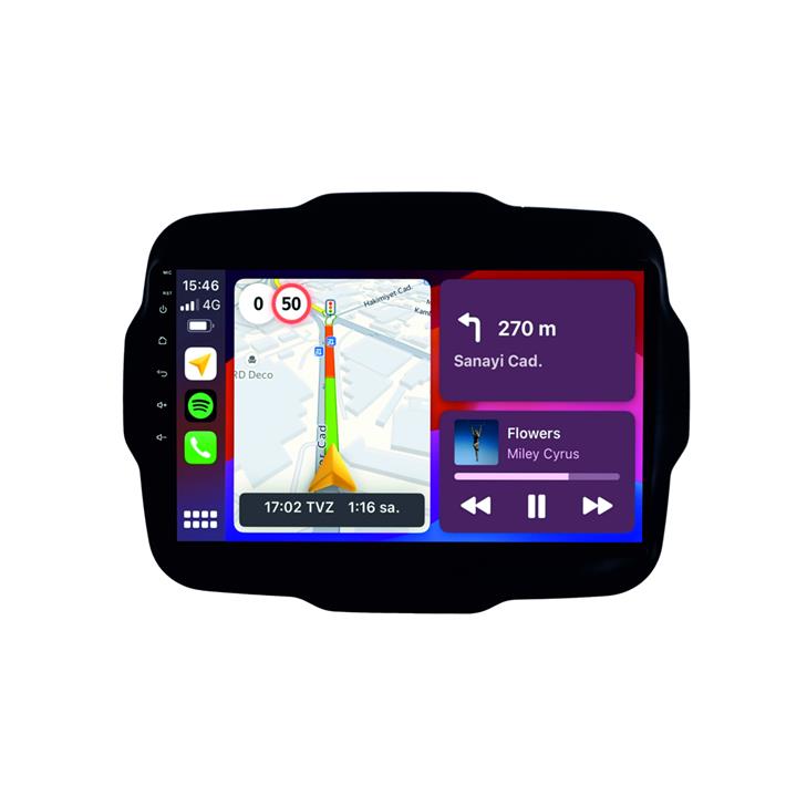 Jeep Renegade Android Multimedya Sistemi  2014-2018