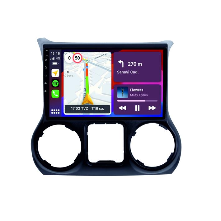 Jeep Wrangler Android Multimedya Sistemi  2015-2017