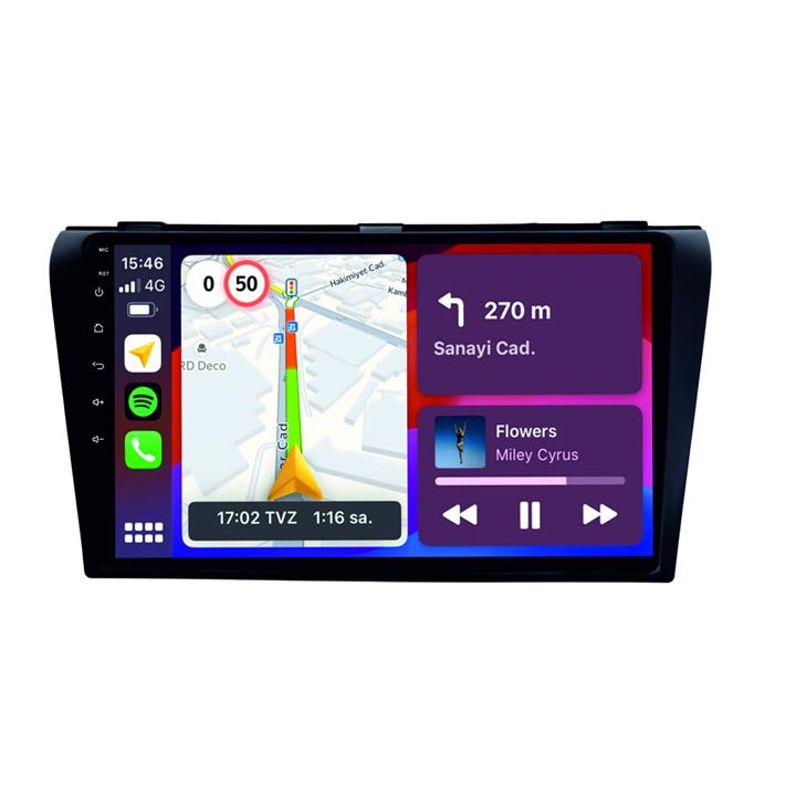 Mazda 3 Android Multimedya Sistemi  2004-2009