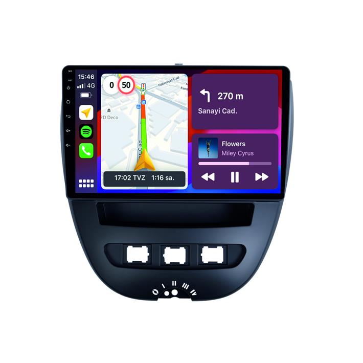 Peugeot 107 Android Multimedya Sistemi 2005-2014