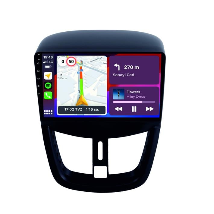 Peugeot 207 Android Multimedya Sistemi  2006-2013