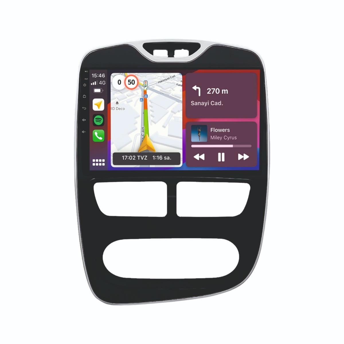 Renault Clio 4 Makyajlı Kasa  Android Multimedya Sistemi  2017-2019