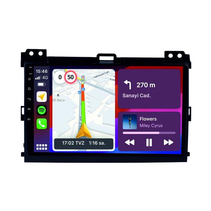 Toyota Prado Android Multimedya Sistemi  2004-2009