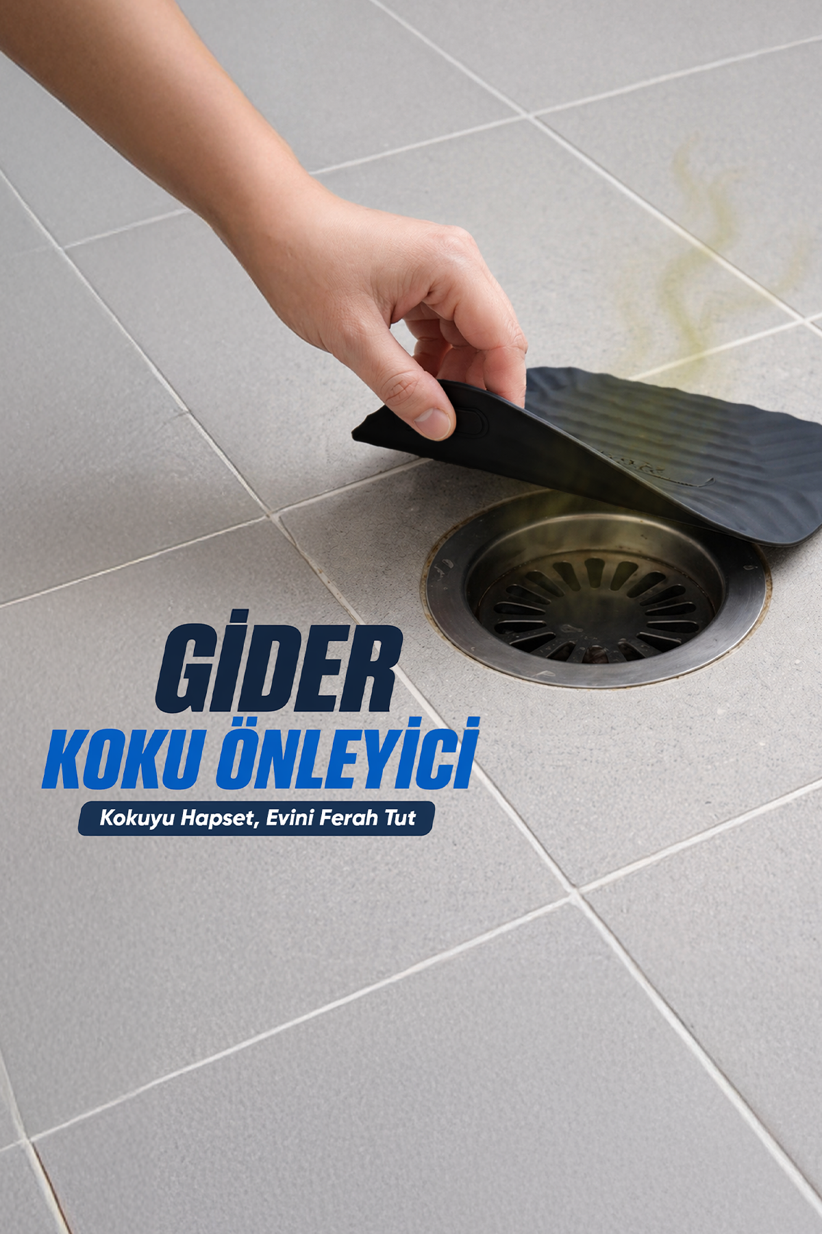 2'li Siyah Silikon Gider Kapağı ve İstiridye Sabunluk Seti Su Giderli Banyo Mutfak Organizer