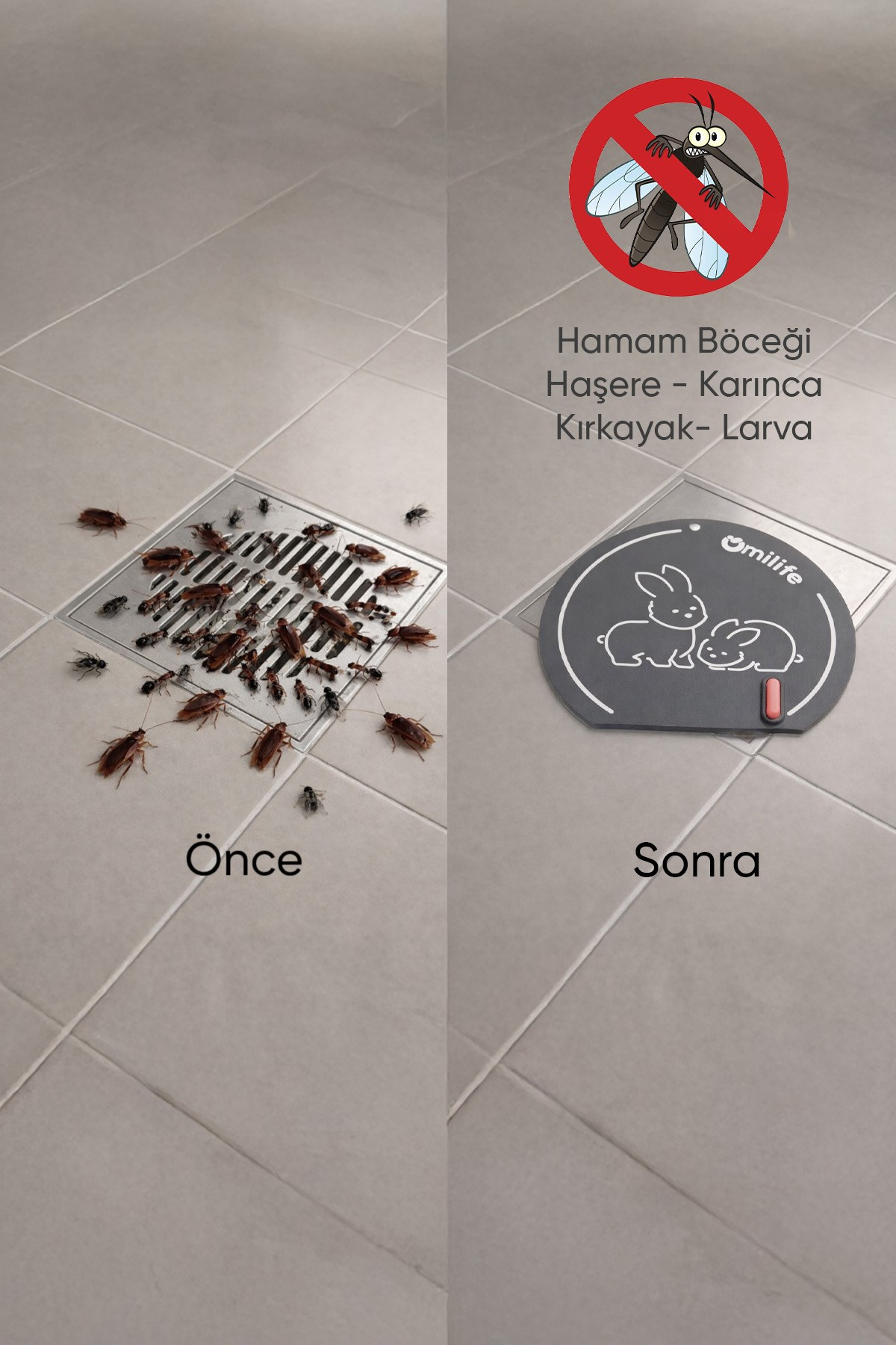 3 Adet Gri renk Silikon Gider Kapağı  Koku Önleyici Lavabo Banyo Mutfak Gider Tıkacı