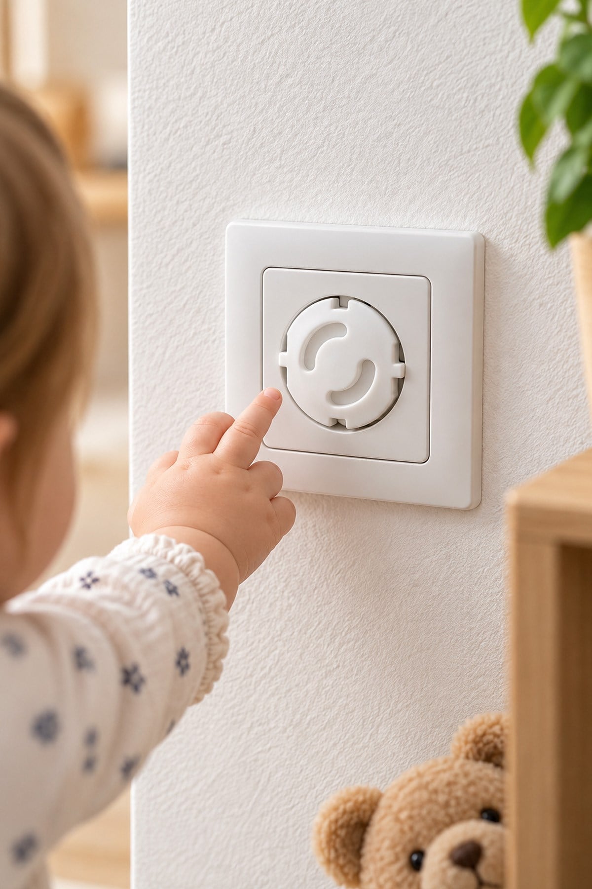6'lı Priz Koruyucu Kapak Çocuk Güvenlik Priz Kapatıcı Elektrik Prizi Emniyet Aparatı