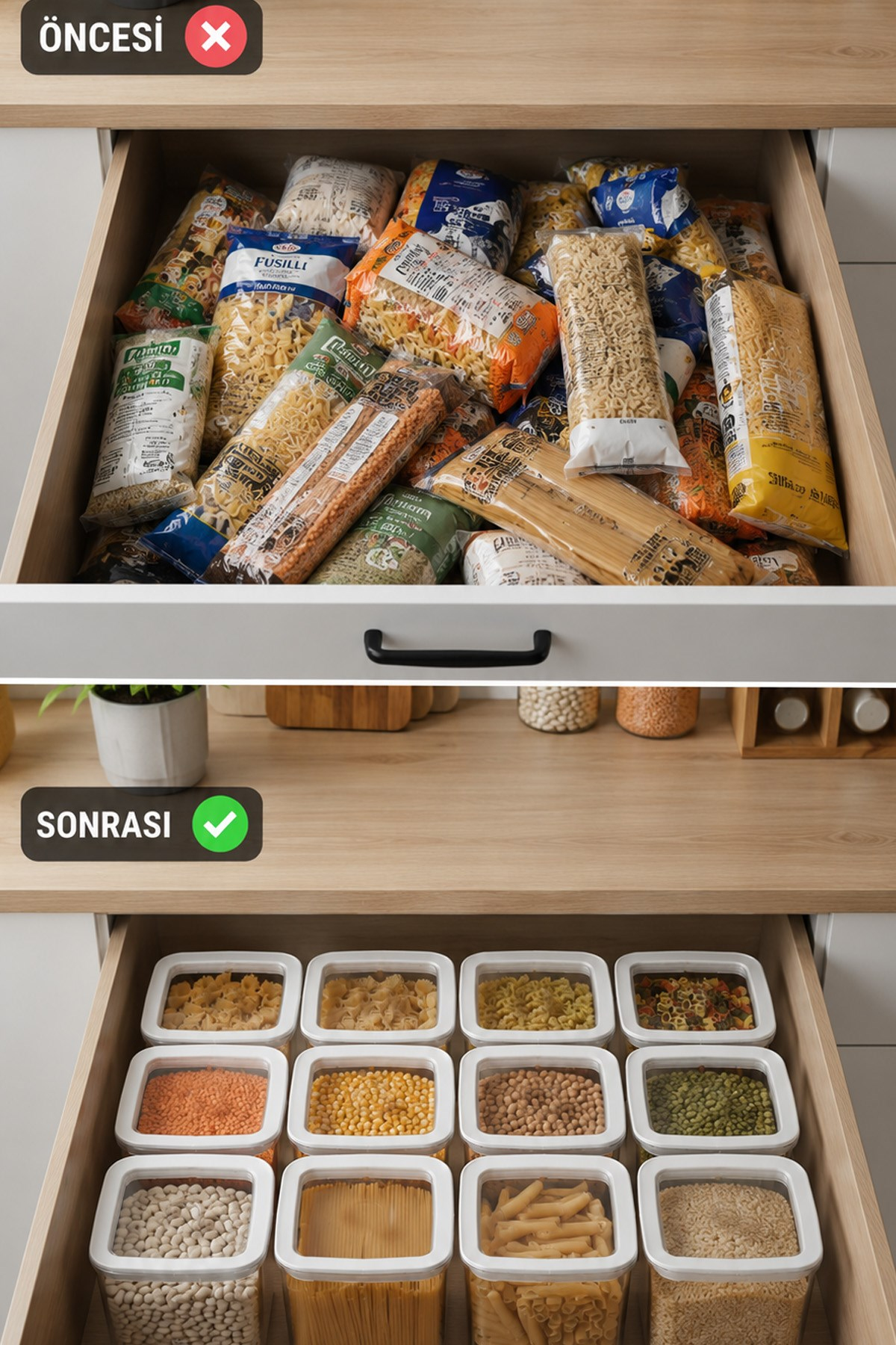 6'lı Vakumlu Kare Saklama Kabı Seti 1200 ML Şeffaf Kapaklı Gıda Saklama Kabı vp-184