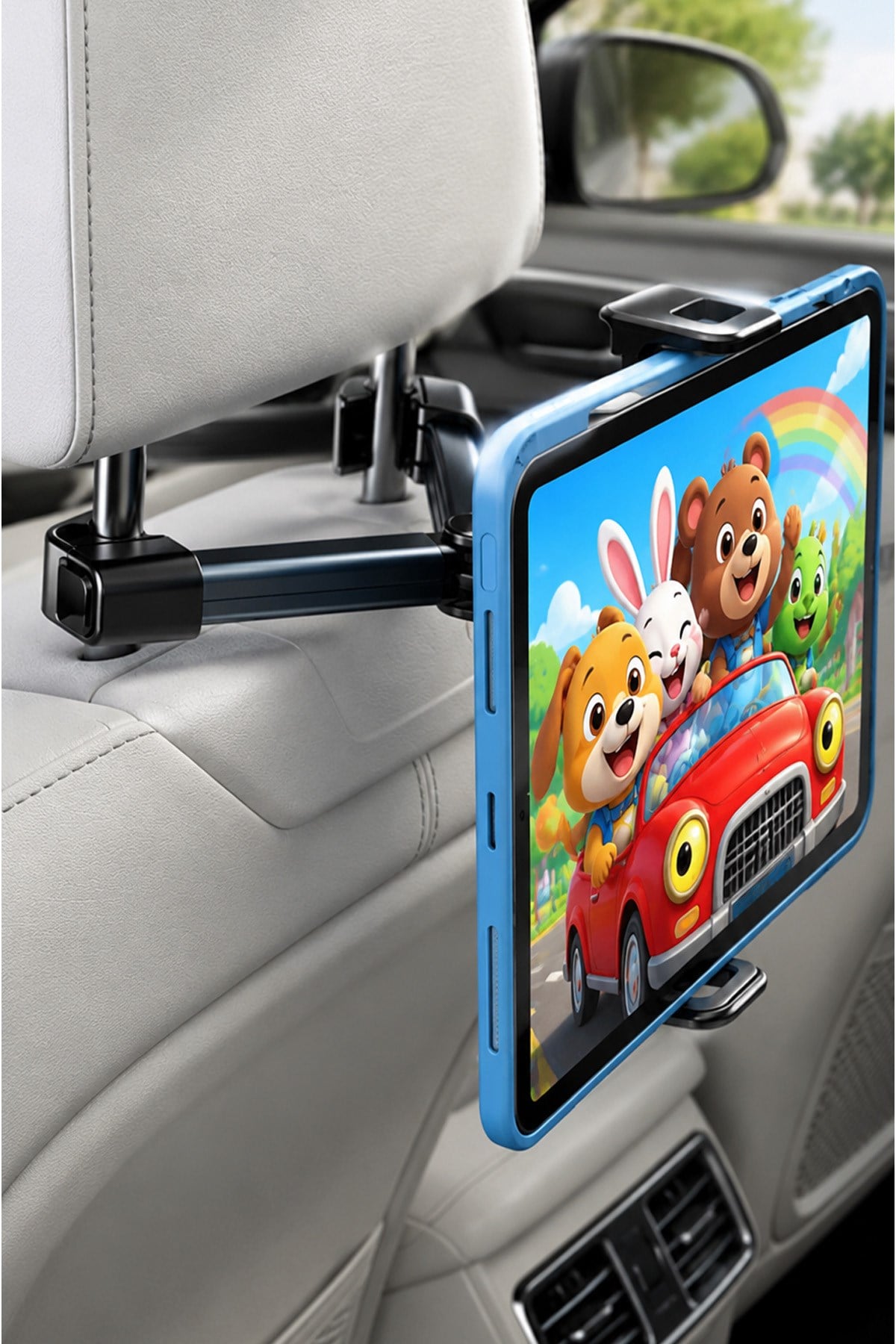 Araç Koltuk Arkası Tablet Telefon Tutucu Ayarlanabilir Döner Oto Tablet Standı