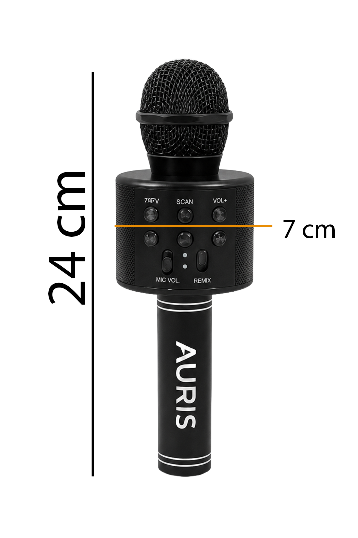 Bluetooth Karaoke Mikrofon Kablosuz Hoparlörlü Mikrofon USB Şarjlı Telefon Uyumlu