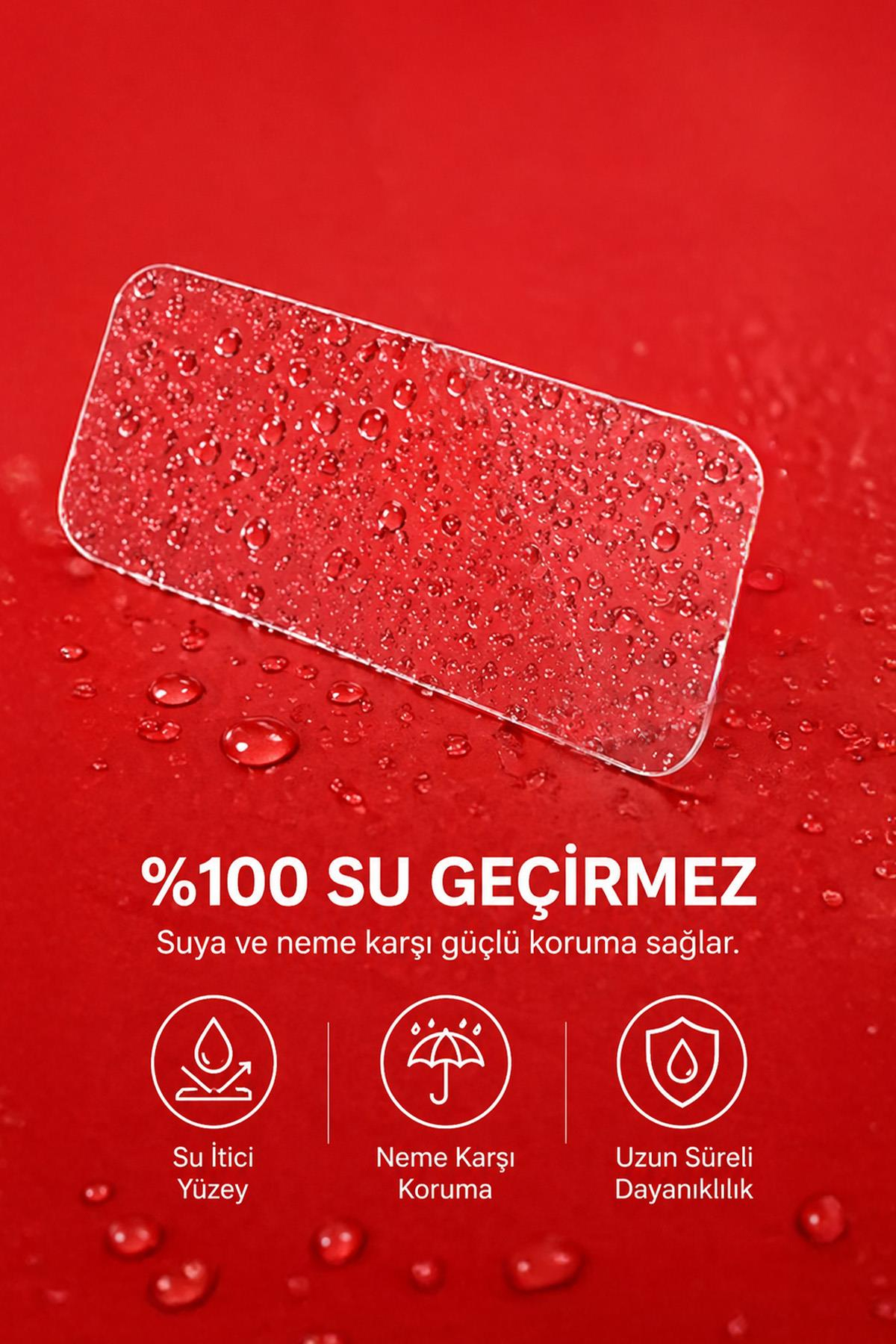 Çift Taraflı Bant 60 Parça Güçlü Yapışkanlı Kolay Açılır Montaj Bandı 18x50 mm