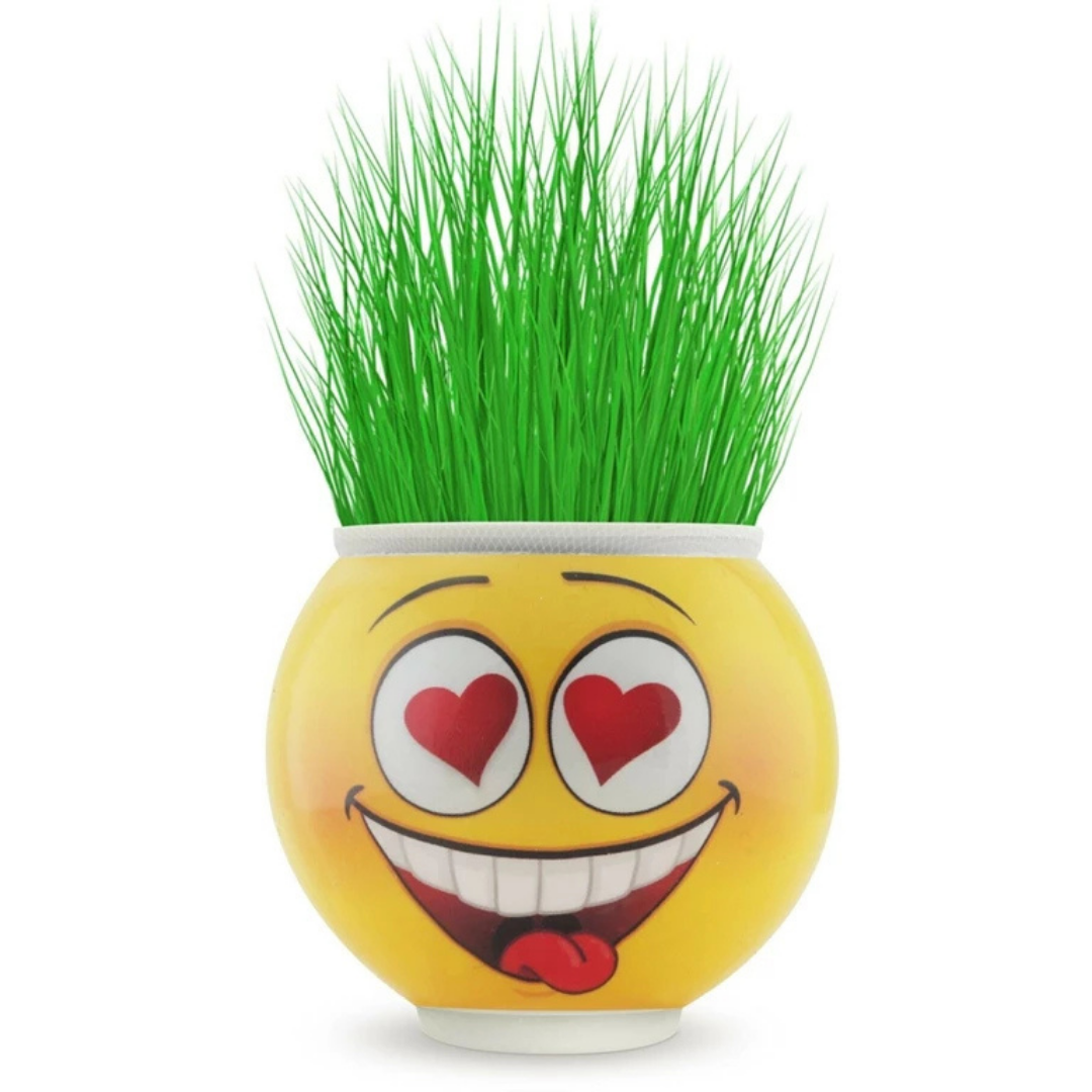 Çim Adam Orijinal 1 Adet Lisanslı Eğlenceli Sevimli Ürün Emojili Çimoji Oyuncaklar