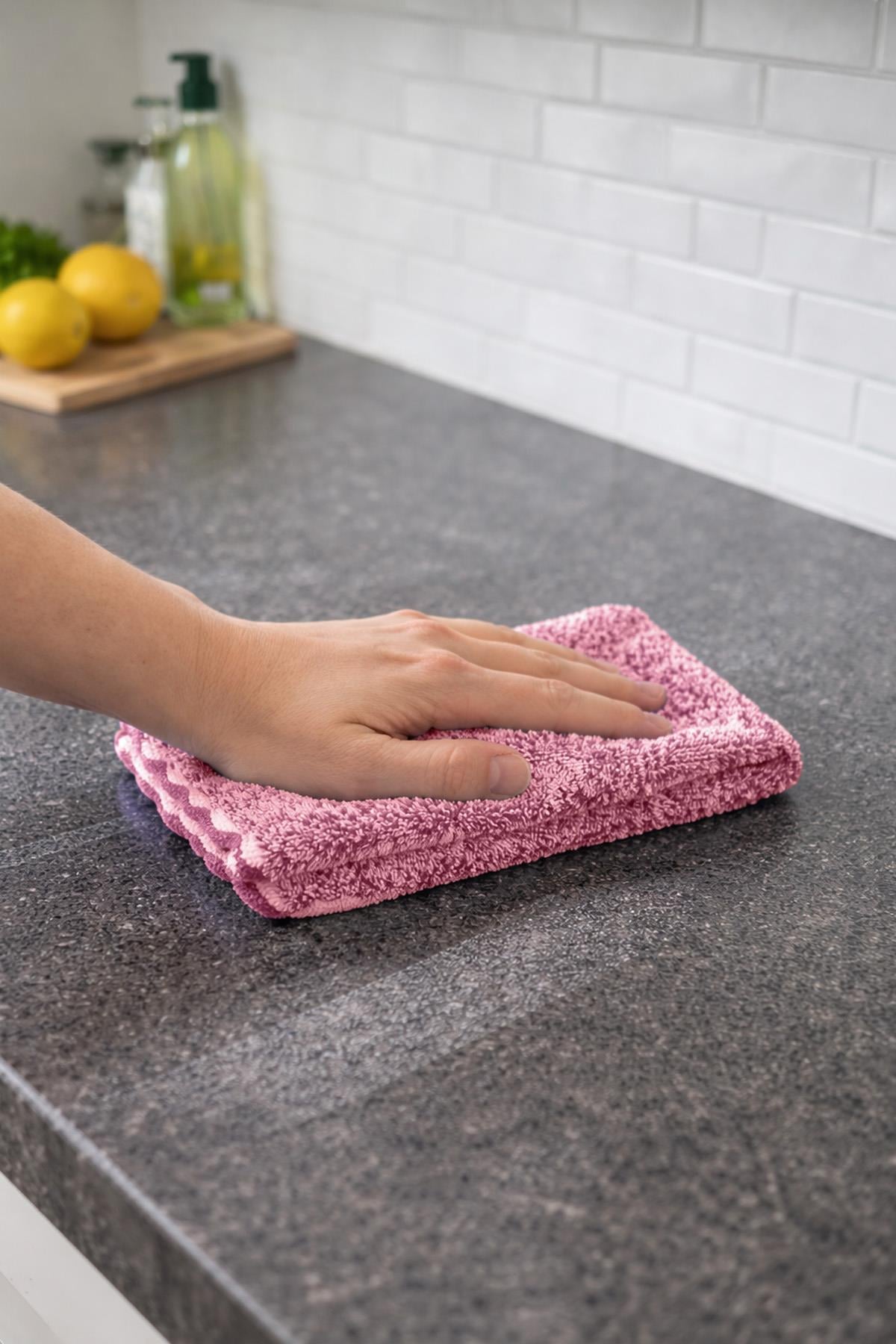 Çok Amaçlı Mikrofiber Cam Ayna Araba Mutfak Fiber Genel Temizlik Bezi