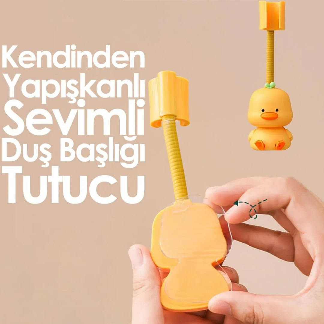 Hayvan Figürlü Duş Başlığı Tutucu Banyo Sevimli Tutacak 1 ADET