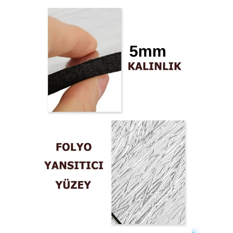 Isı Yalıtım Folyosu Klimaflex 3 Adet