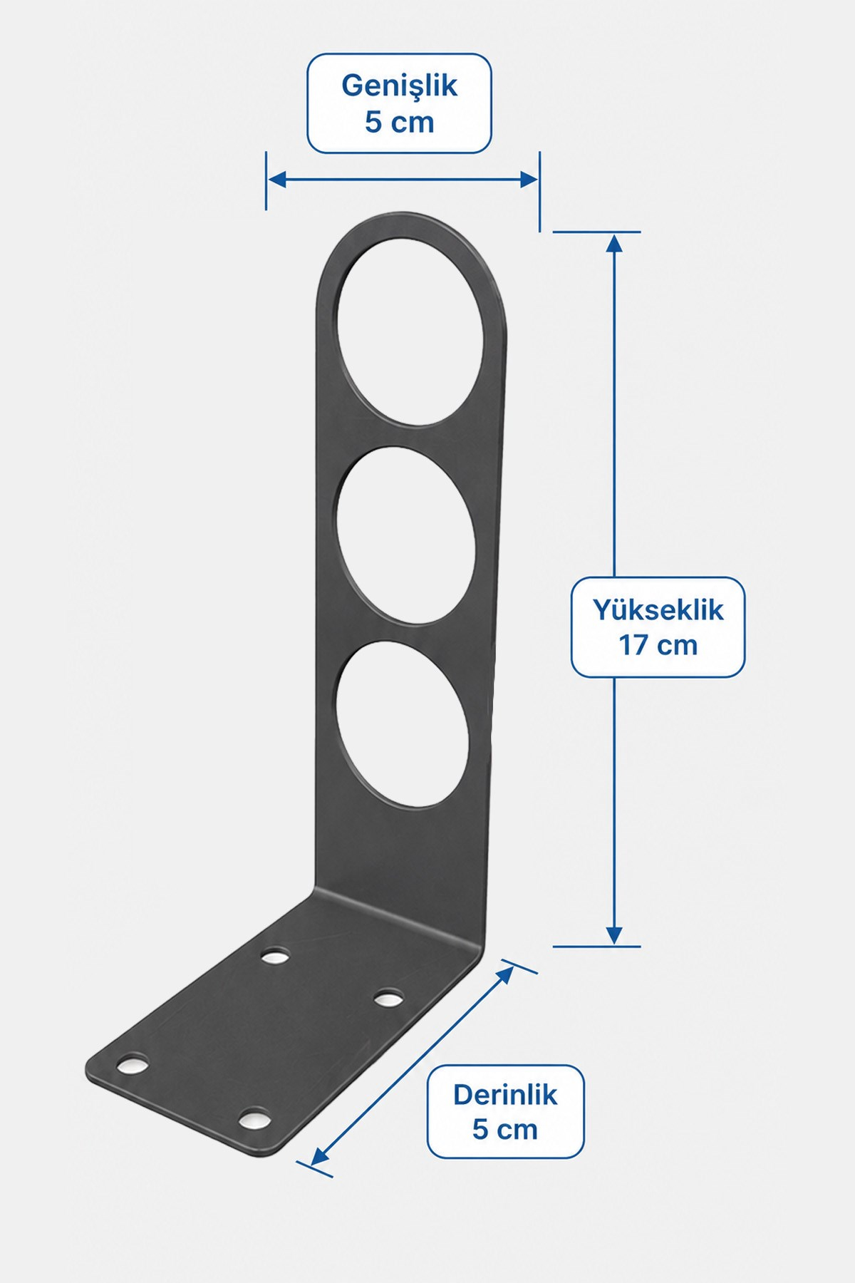 Kıyafet Askısı Metal Metal Elbise Askısı Kıyafet Askılığı 3 Bölmeli Dayanıklı Kıyafet Askı 2 Adet