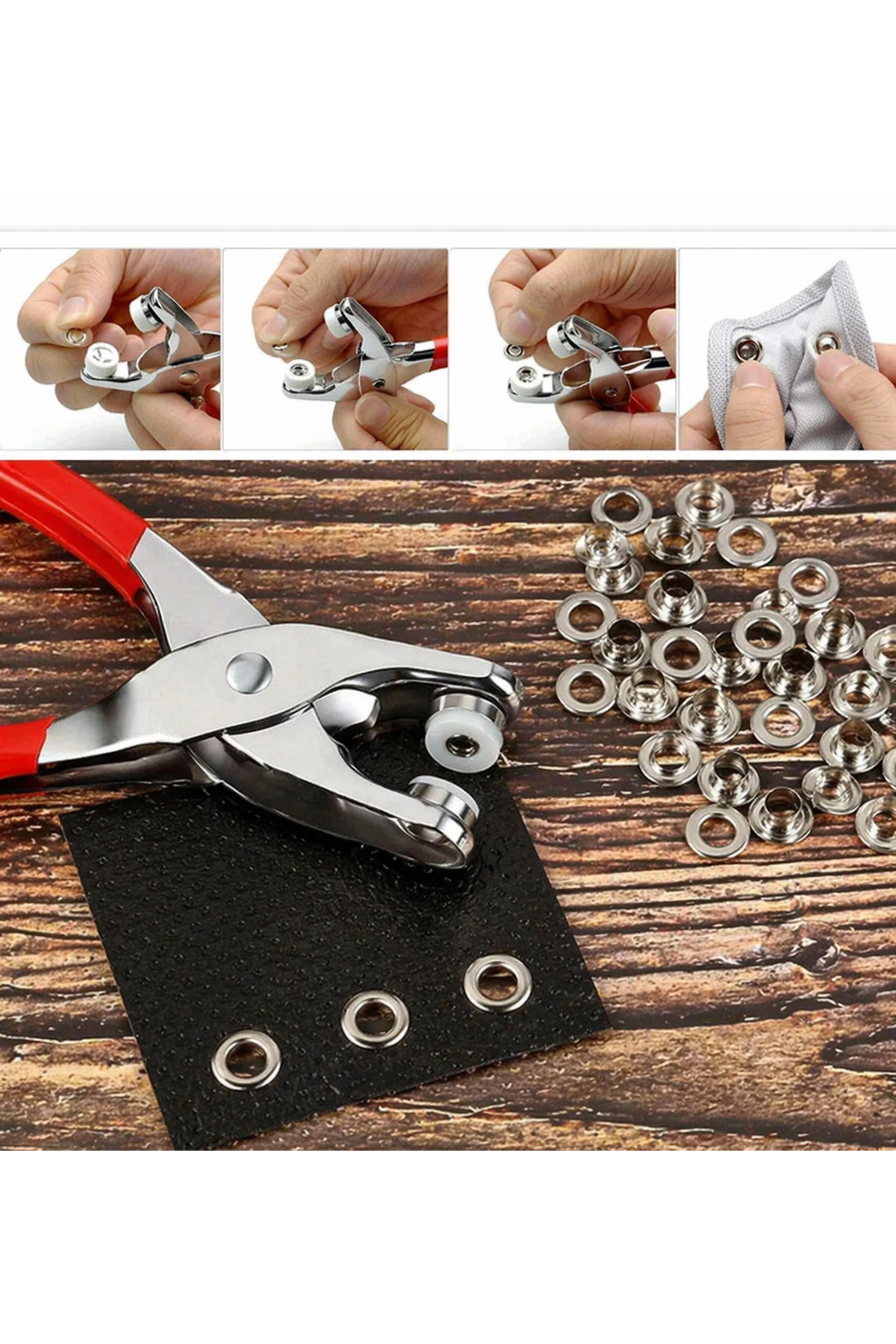 Metal Çıt Çıtlı Düğme Pensesi Ve Düğme Aparatları Gömlek, Elbise Kıyafet Düğme Aparatı