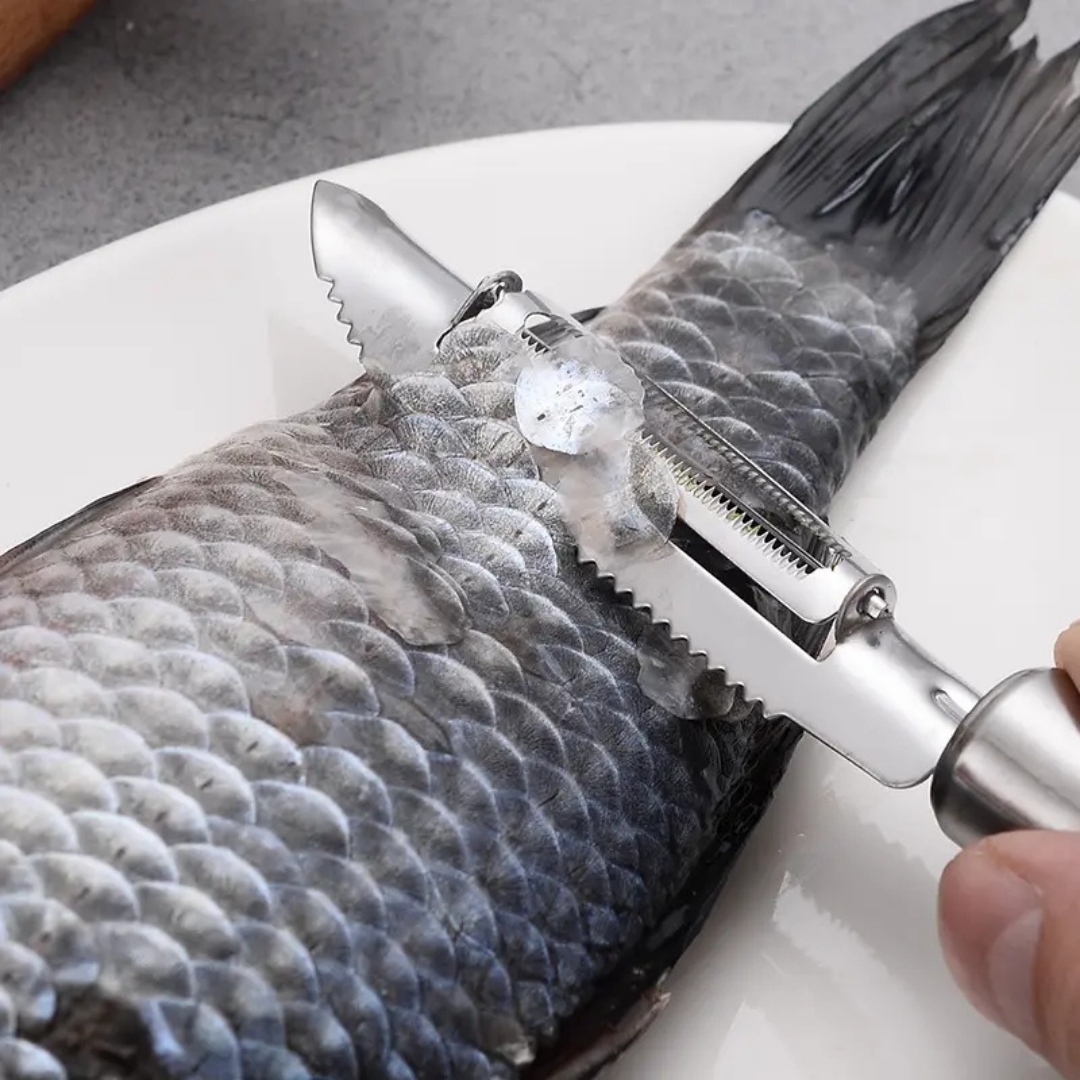 Metal Lux Kabak Oyacak ve Soyacak Paslanmaz Çelik Çok Fonksiyonlu Mutfak Aleti Sebze Oyucu ve Soyucu Aparat Ergonomik Tutma Saplı Pratik Kullanımlı Dayanıklı Sebze Temizleme Aracı