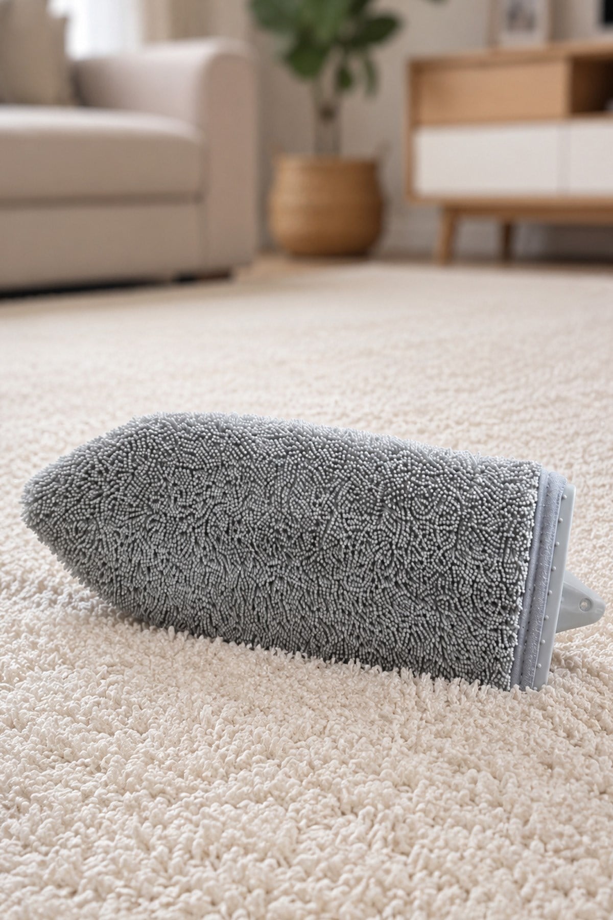 Mikrofiber Bezli El Mopu El Tipi Cam Silme Aparatı Çok Amaçlı Yüzey Temizleme Mopu