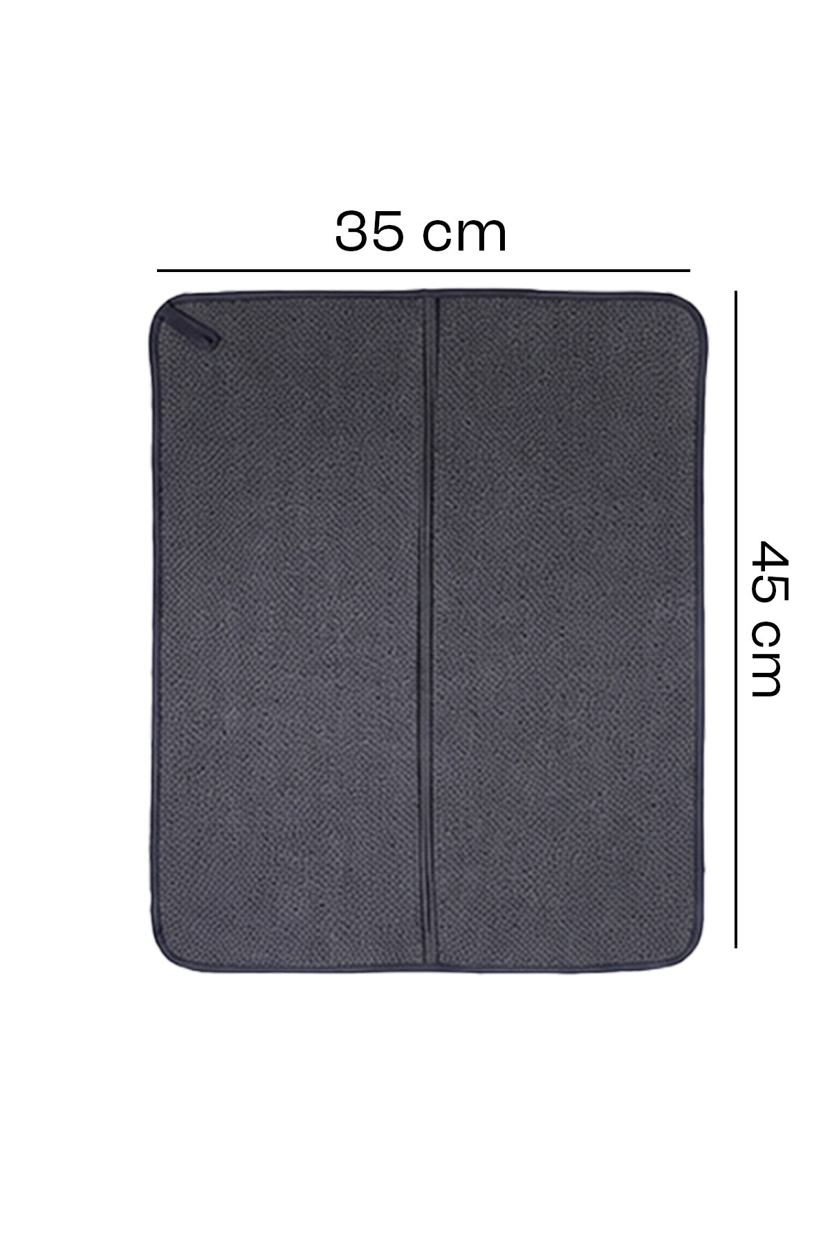 Mikrofiber Bulaşık Kurulama Matı Süper Emici Tezgah Üstü Bulaşıklık Kurutma Örtüsü 45x36 CM