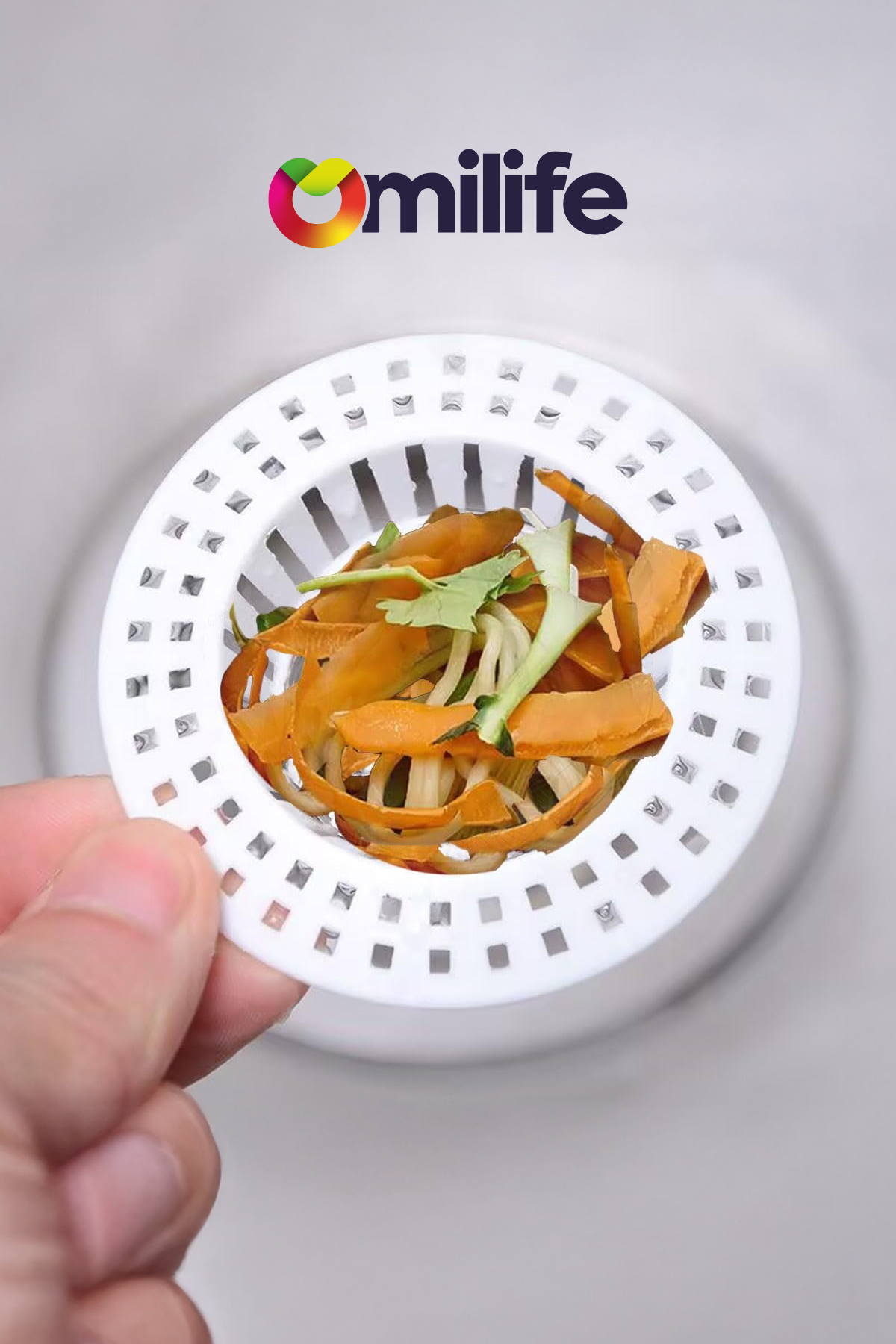 Plastik Lavabo Gider Süzgeci Mutfak Evye Gider Filtresi Saç Kıl Yemek Artığı Tutucu