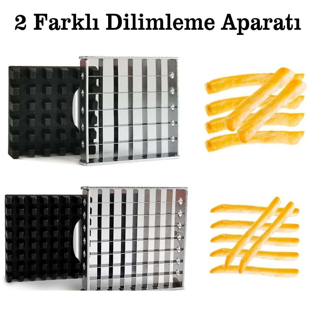 PRATIK EL TIPI PATATES DILIMLEYICI