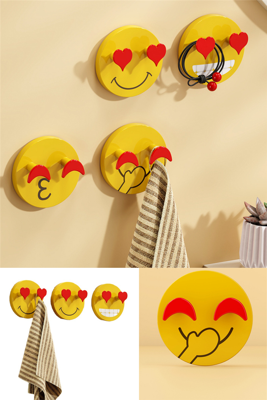 Sevimli Emoji Askı