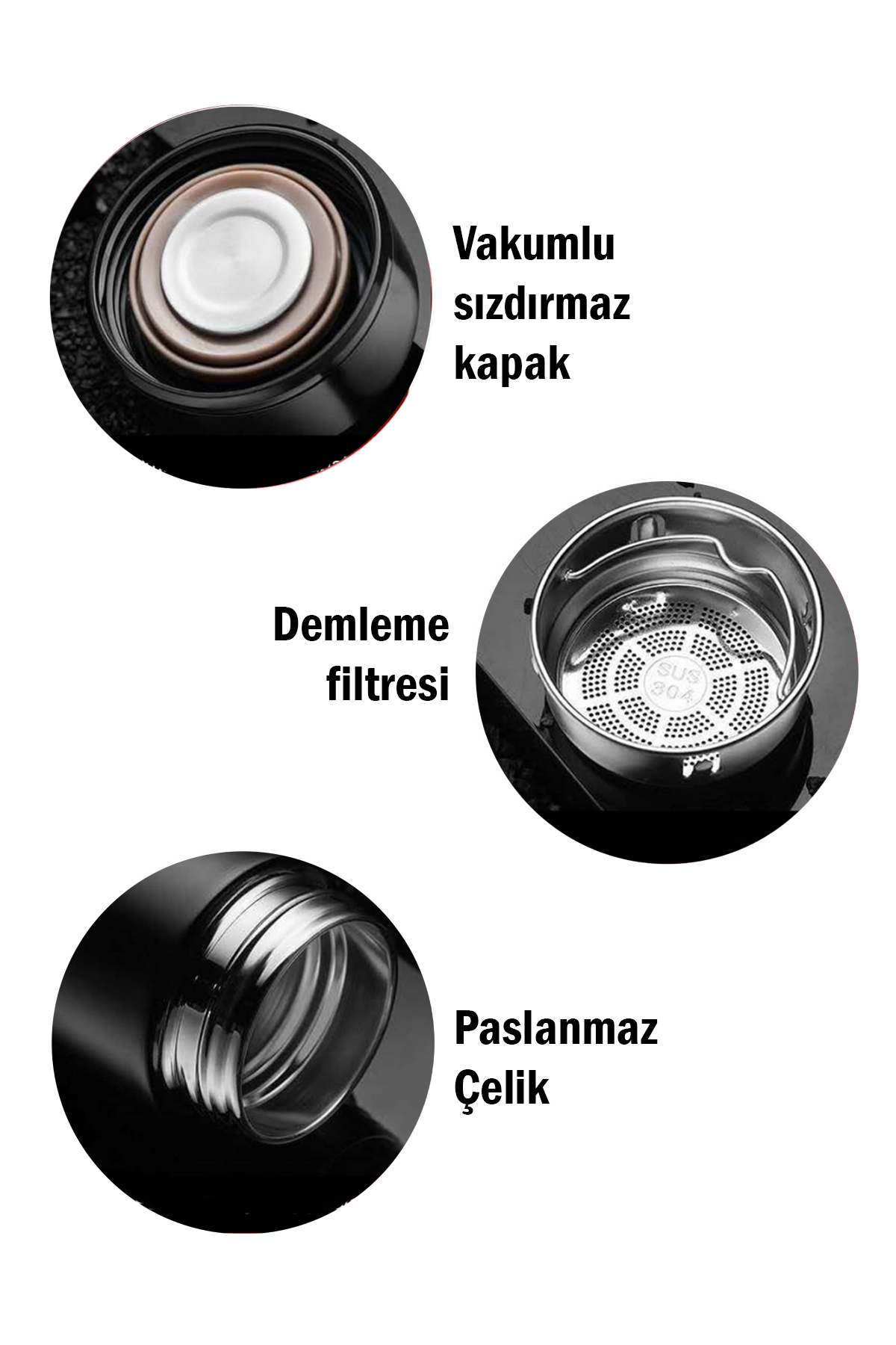 Sıcaklık Göstergeli Termos Dijital Ekranlı Paslanmaz Çelik Akıllı Termos Isı Takibi Sağlayan Kapaklı 500 ml Taşınabilir İç ve Dış Mekân Kullanımı İçin Uygun Şık Tasarımlı Akıllı İçecek Termosu