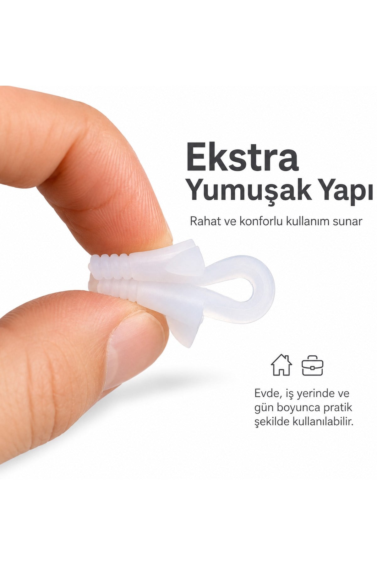 Silikon Burun Açıcı Horlama Önleyici Burun Genişletici Rahat Nefes Aparatı 3 Çift
