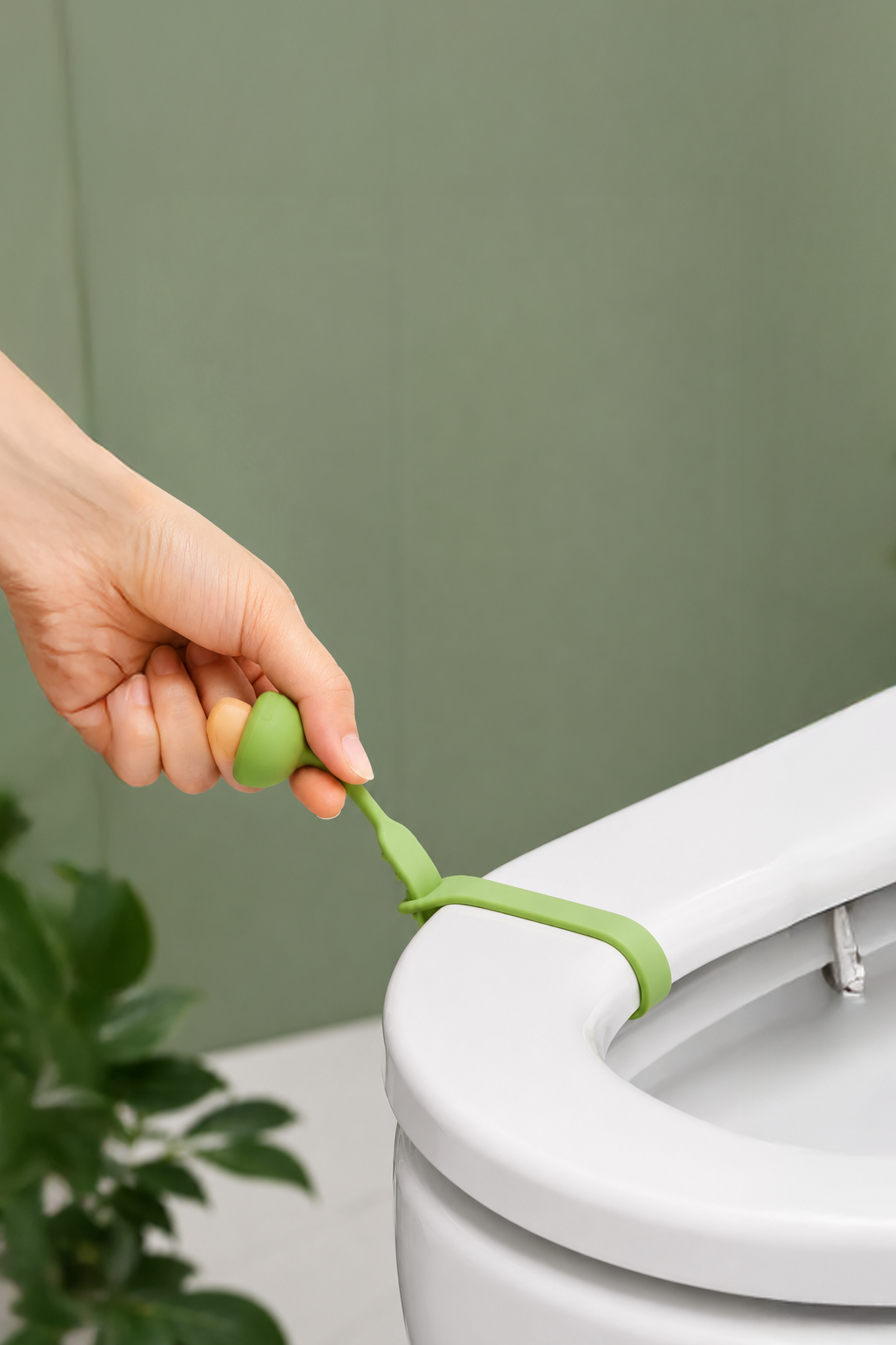 Silikon Klozet Kapağı Kaldırma Aparatı Hijyenik Tuvalet Kapağı Tutacağı 