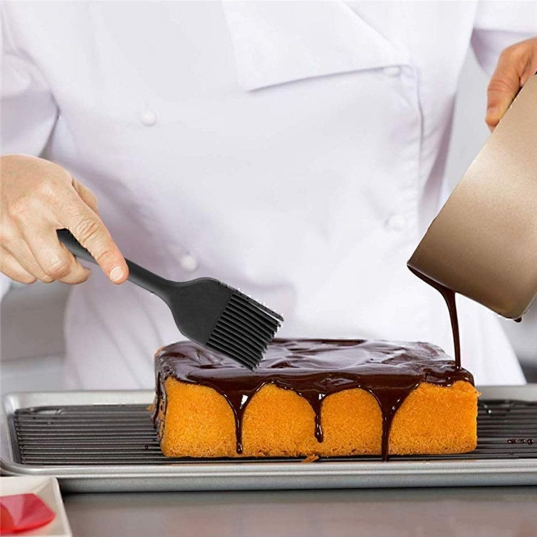 SILIKON SPATULA VE FIRÇA SETI