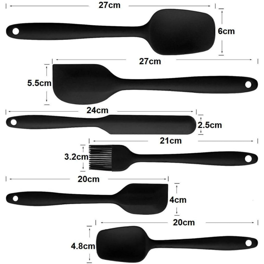 SILIKON SPATULA VE FIRÇA SETI