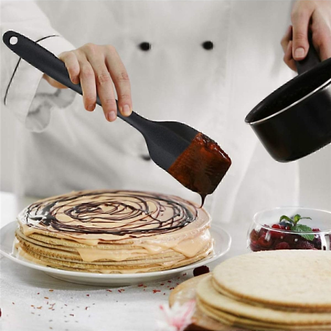 SILIKON SPATULA VE FIRÇA SETI