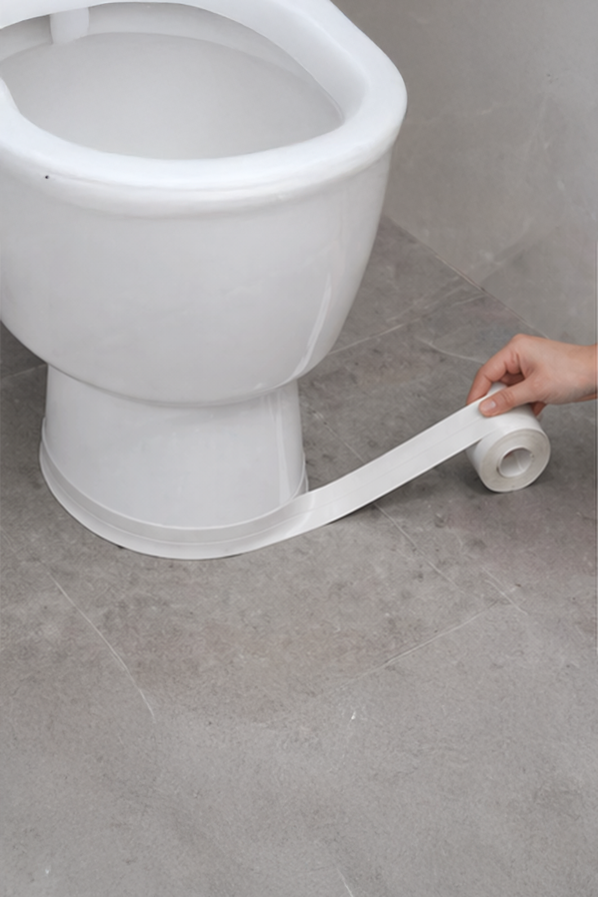 Su Sızdırmaz Bant 3.2 m Gri İzolasyon Lavabo Küvet Tezgah Kenar Duşakabin Yalıtım Bandı