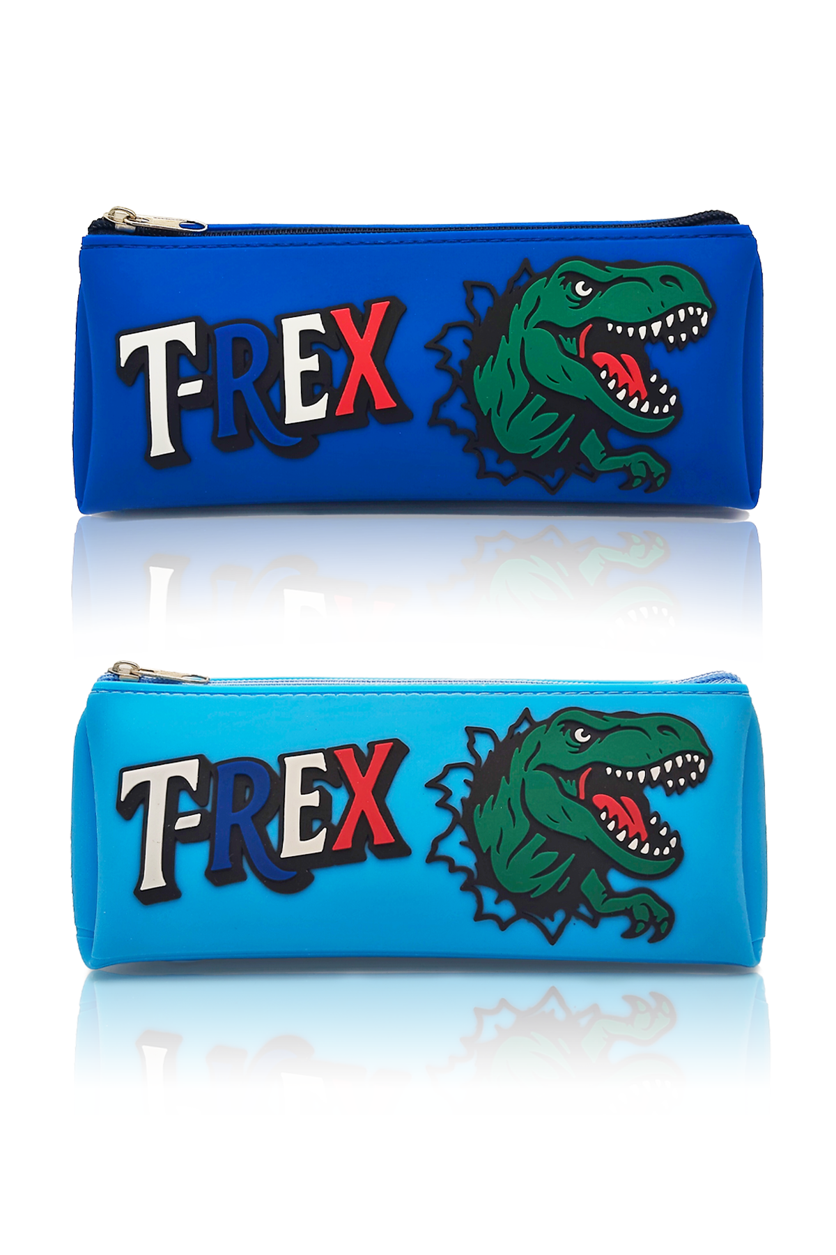 T-Rex Tasarımlı PVC Kalem Kutusu – Dayanıklı Silikon Yapı, Çocuklar için Şık ve Kullanışlı Saklama Kutusu, Çevre Dostu ve Uzun Ömürlü