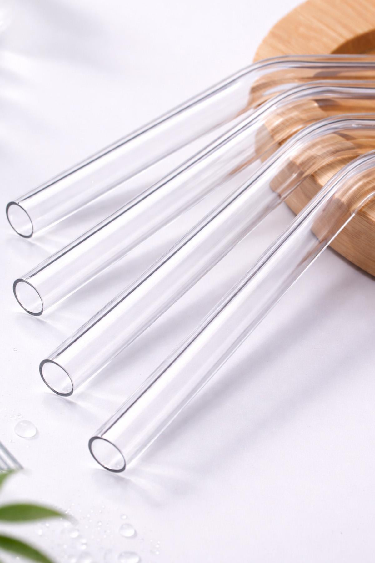 Termosilikat Isıya Dayanıklı Bardak Cam Pipeti Temizleme Fırçası 1 Adet Cam Pipet