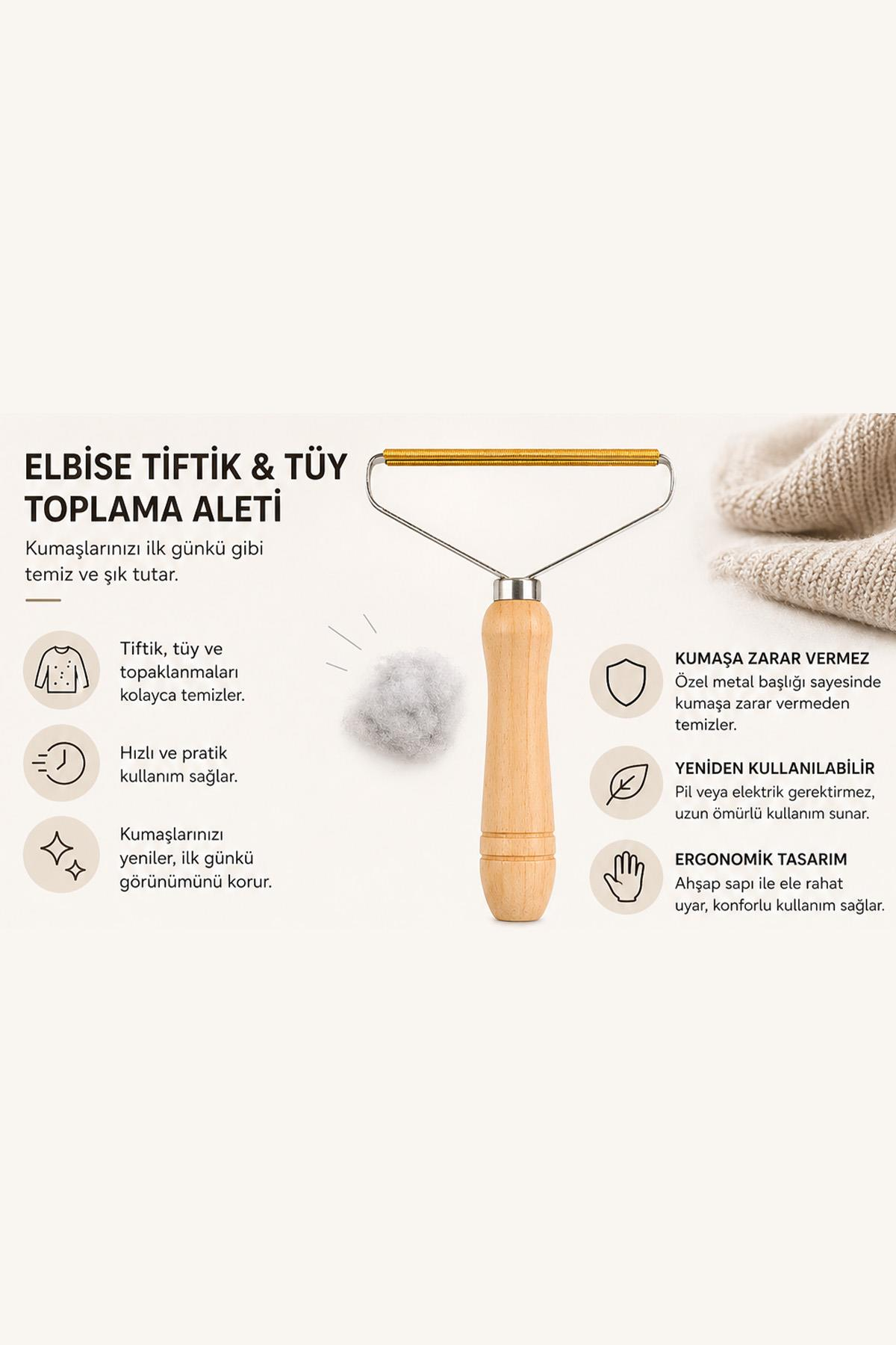 Tiftik Toplayıcı Metal Tüy Temizleyici Giysi Halı Koltuk Tüy Alma Aparatı Dayanıklı