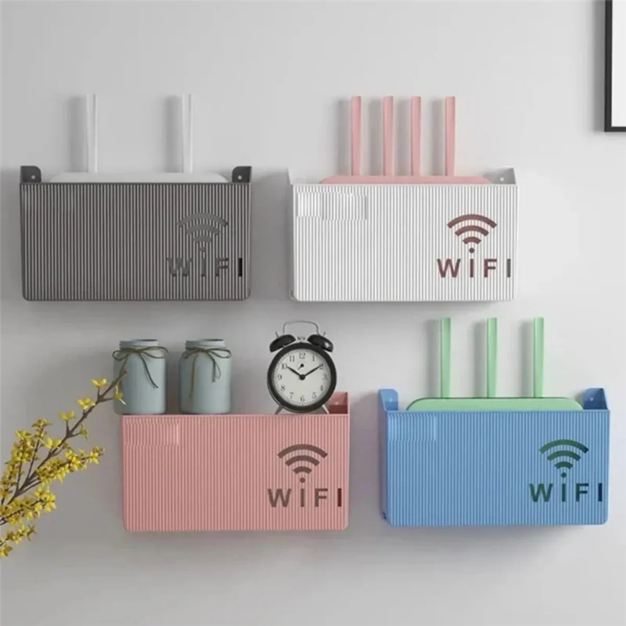 Wifi Kutusu Duvar Asılabilir Sigorta Ve Modem Saklama Kutusu 25x15x6 Cm