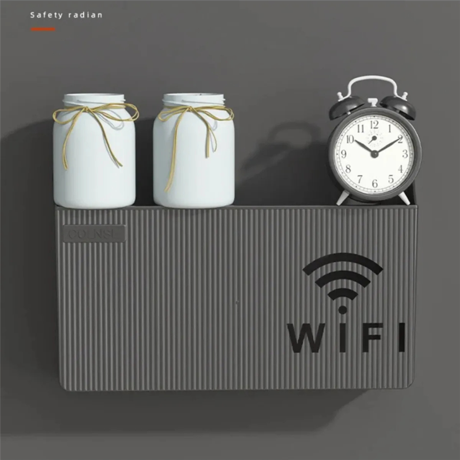 Wifi Kutusu Duvar Asılabilir Sigorta Ve Modem Saklama Kutusu 25x15x6 Cm