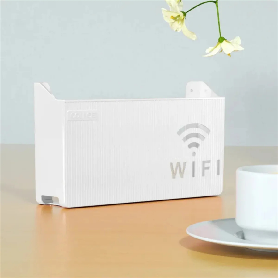Wifi Kutusu Duvar Asılabilir Sigorta Ve Modem Saklama Kutusu 25x15x6 Cm