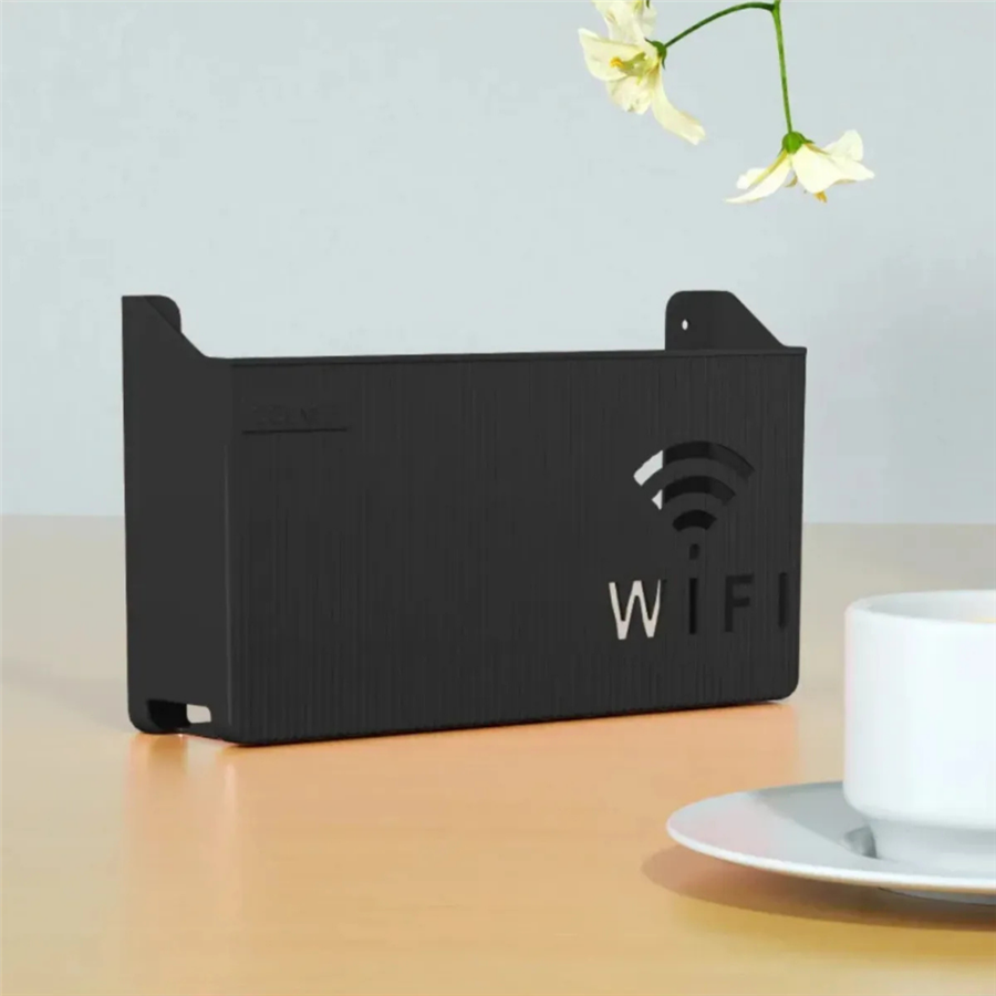 Wifi Kutusu Duvar Asılabilir Sigorta Ve Modem Saklama Kutusu 25x15x6 Cm