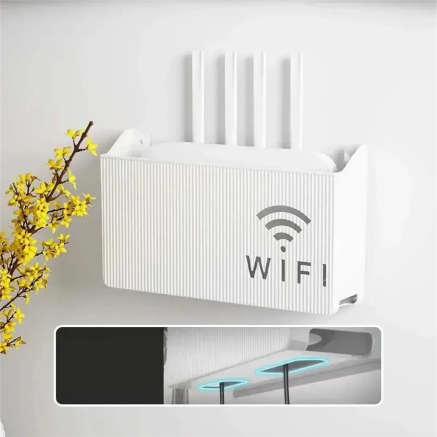 Wifi Kutusu Duvar Asılabilir Sigorta Ve Modem Saklama Kutusu 25x15x6 Cm