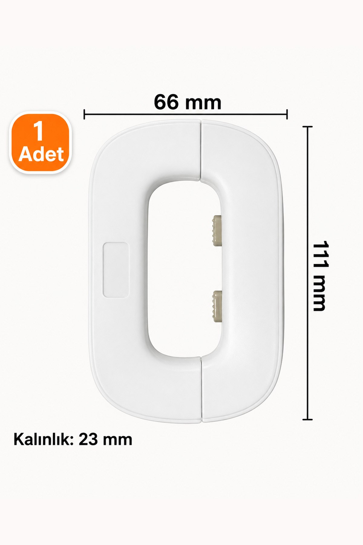 Yapışkanlı Çocuk Güvenlik Kilidi Dolap Buzdolabı Çekmece Kapı Kilidi 111 mm