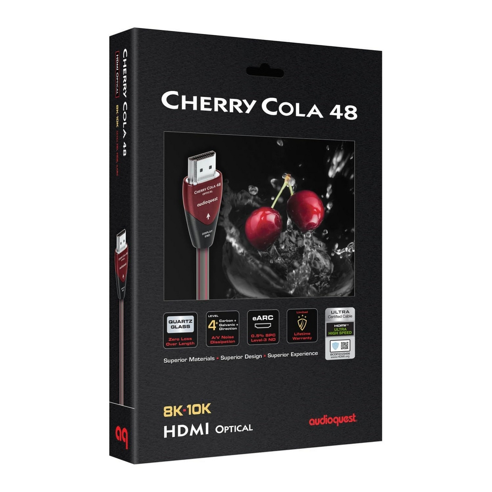 AudioQuest Cherry Cola 48 2.1 8K HDMI Kablo 15 Metre
