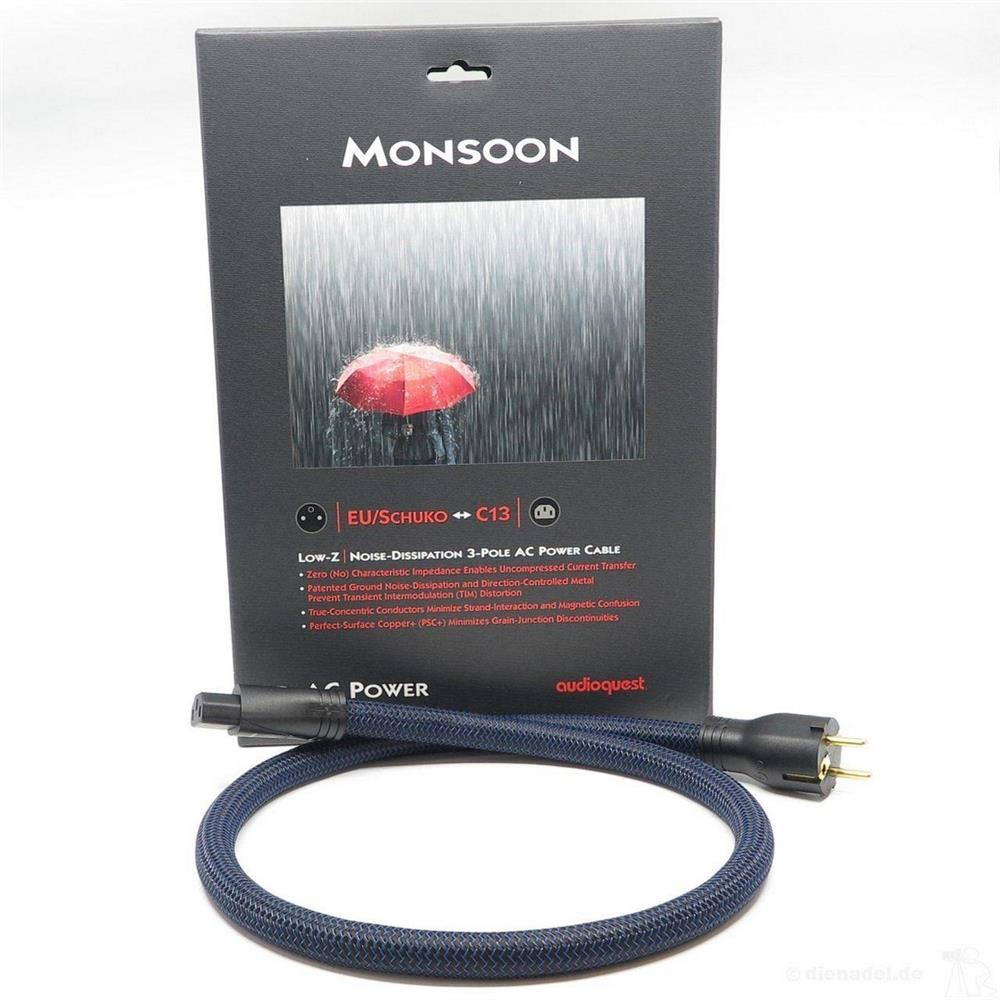 Audioquest Monsoon Power Kablo 2 Metre